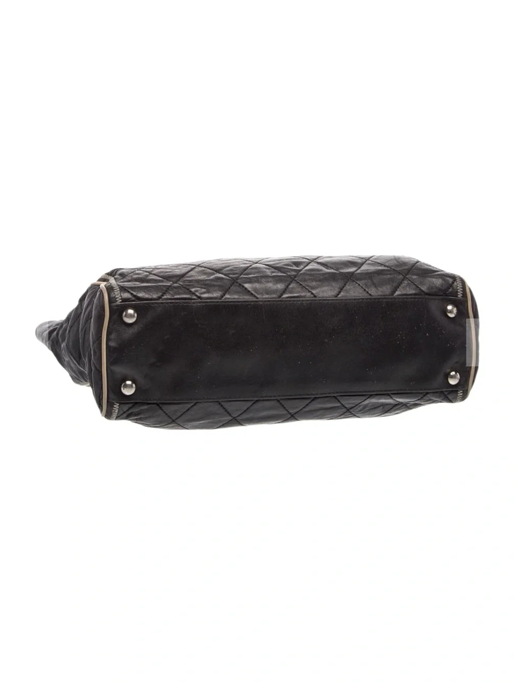 Chanel Quilted Black Leather Shoulder Bag